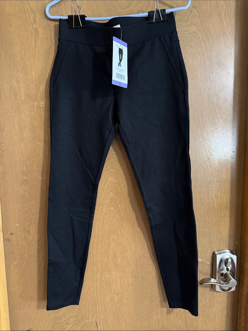 Marty M Ponte Leggings - Sleek Pull-On Pants
